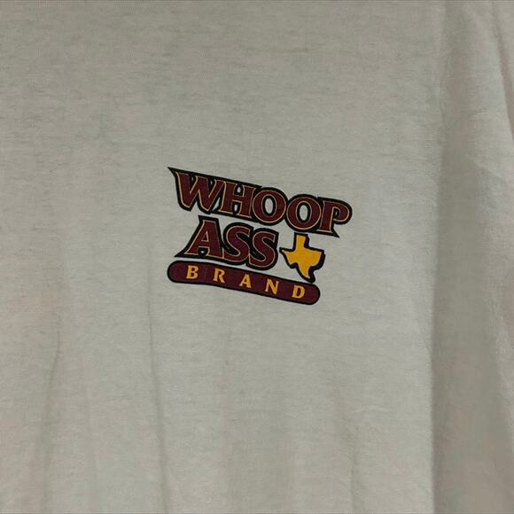 Vintage Can Of Whoop Ass Tee Shirt - Picture 4 of 8
